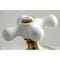 Kingston Brass KS1167PX 8" Widespread Bathroom Faucet, Brushed Brass KS1167PX - alternate 5